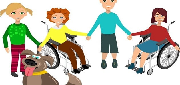 وضعية ادماجية عن ذوي الاحتياجات الخاصة للسنة الرابعة متوسط