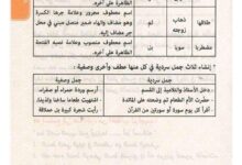 حل اطبق ص 12 لغة عربية 4 متوسط
